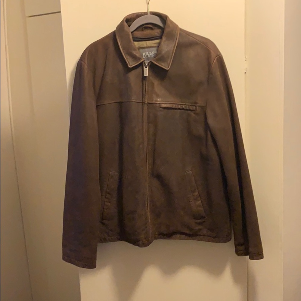 Brown Wilson’s Leather Jacket